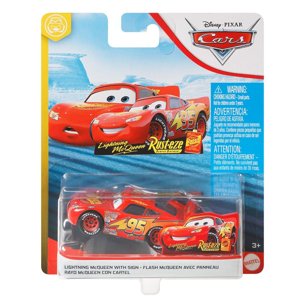 Метална количка, Disney Cars, Fulger McQeen, 1:55, GCC81