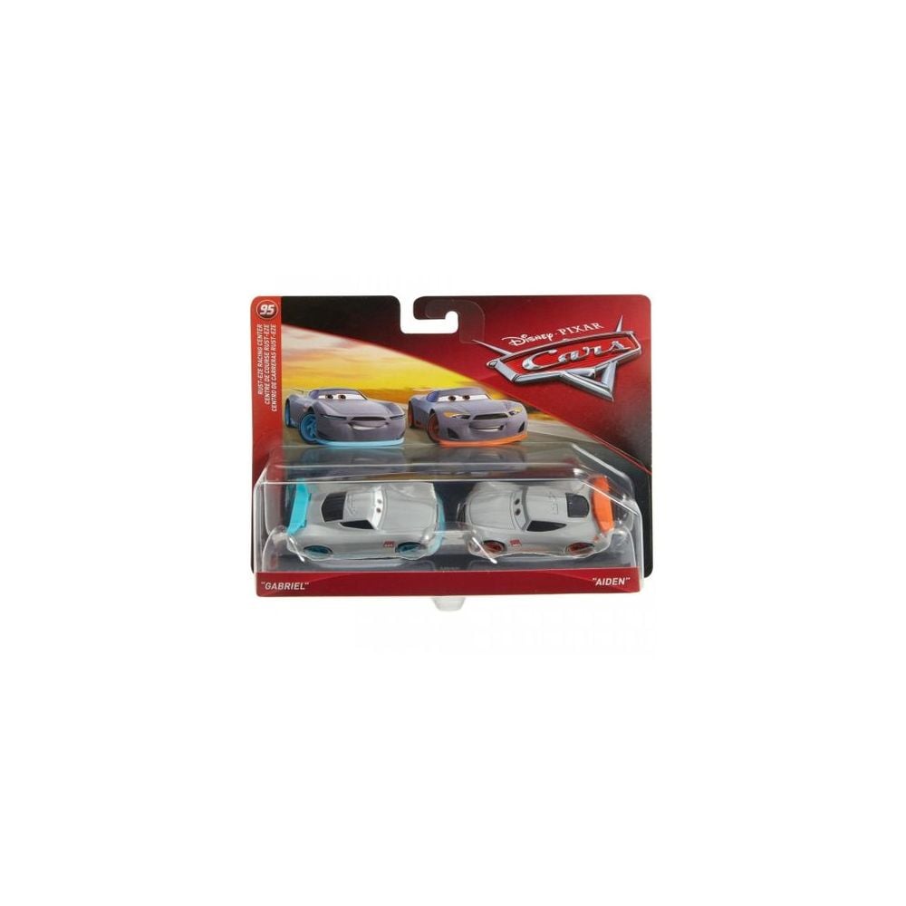 Комплект от две колички Disney Cars 3, Gabriel и Aiden, FLH54