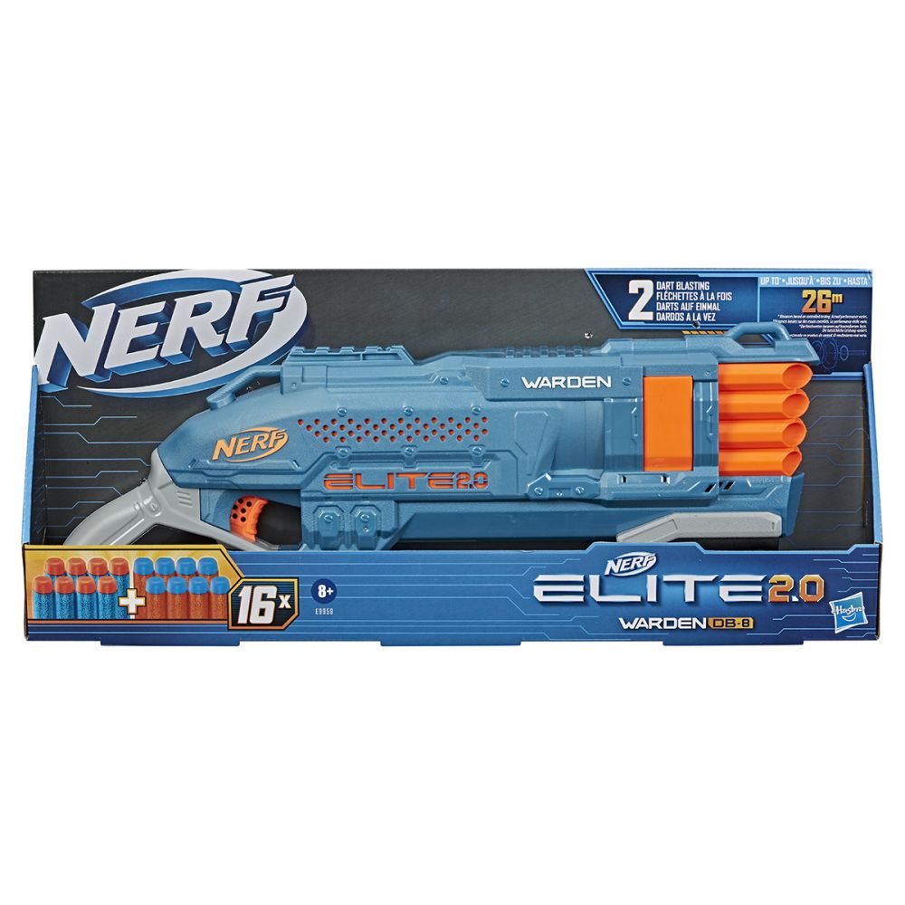 Бластер Nerf Elite 2.0 Warden DB-8