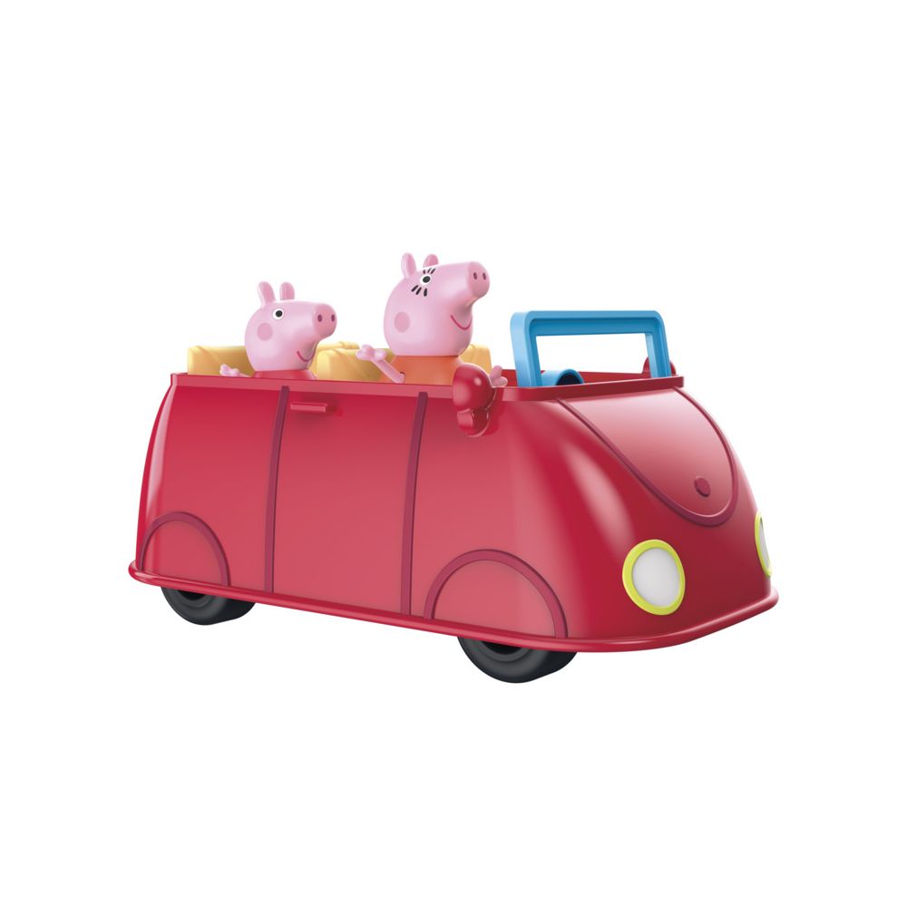 Комплект за игра с две фигурки Peppa Pig, Peppas Family Red Car