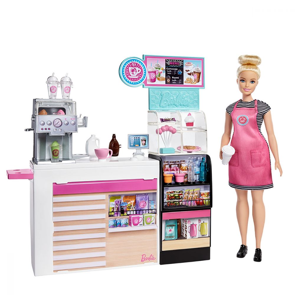Комплект за игра Кукла Barbie, Кафене