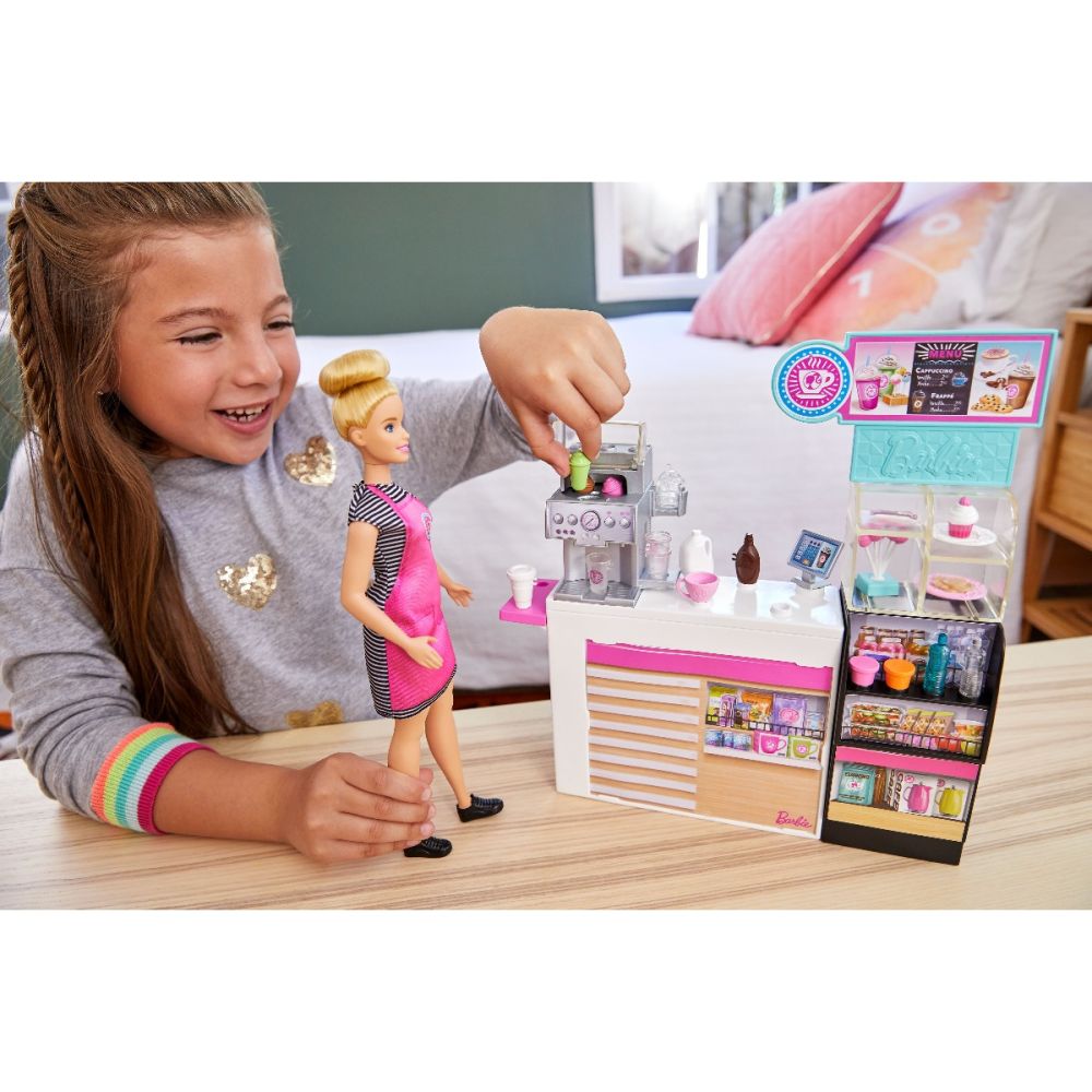 Комплект за игра Кукла Barbie, Кафене