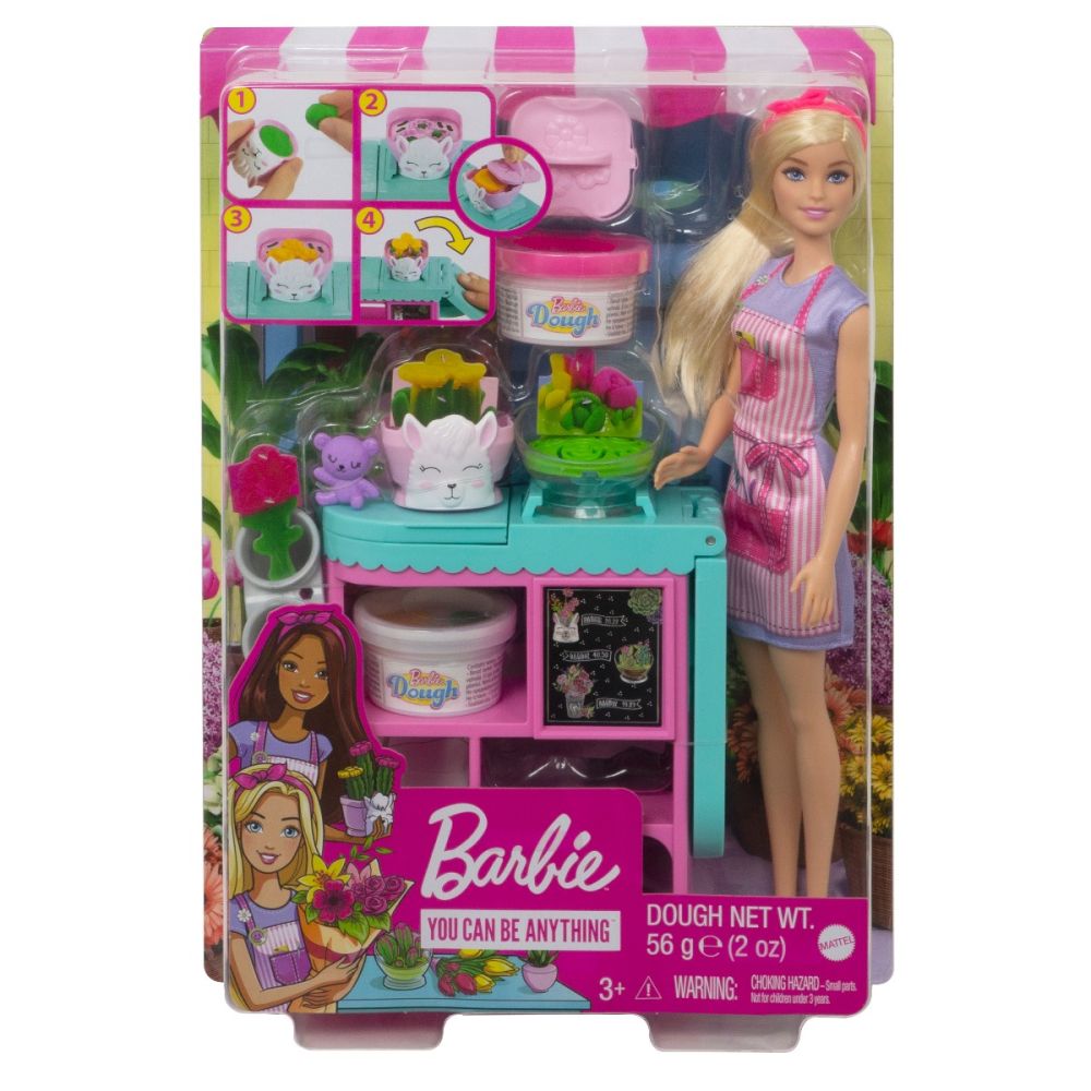 Кукла Barbie Кариера, Магазин за цветя GTN58
