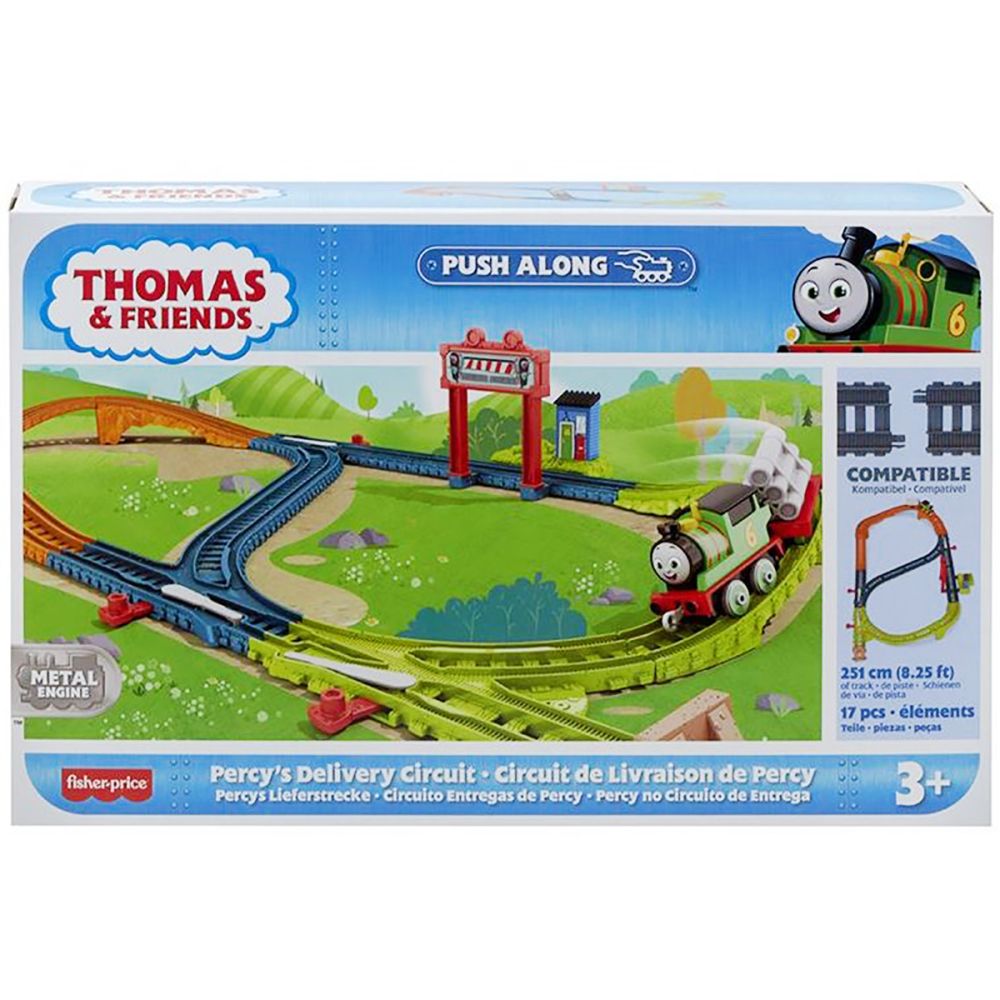 Комплект за игра Thomas and Friends, Влакче с релси, Percys, HPM63