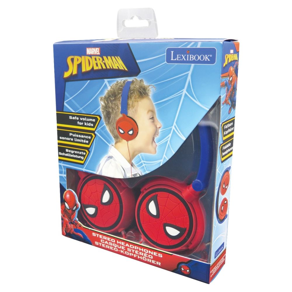 Сгъваеми слушалки с кабел, Spiderman