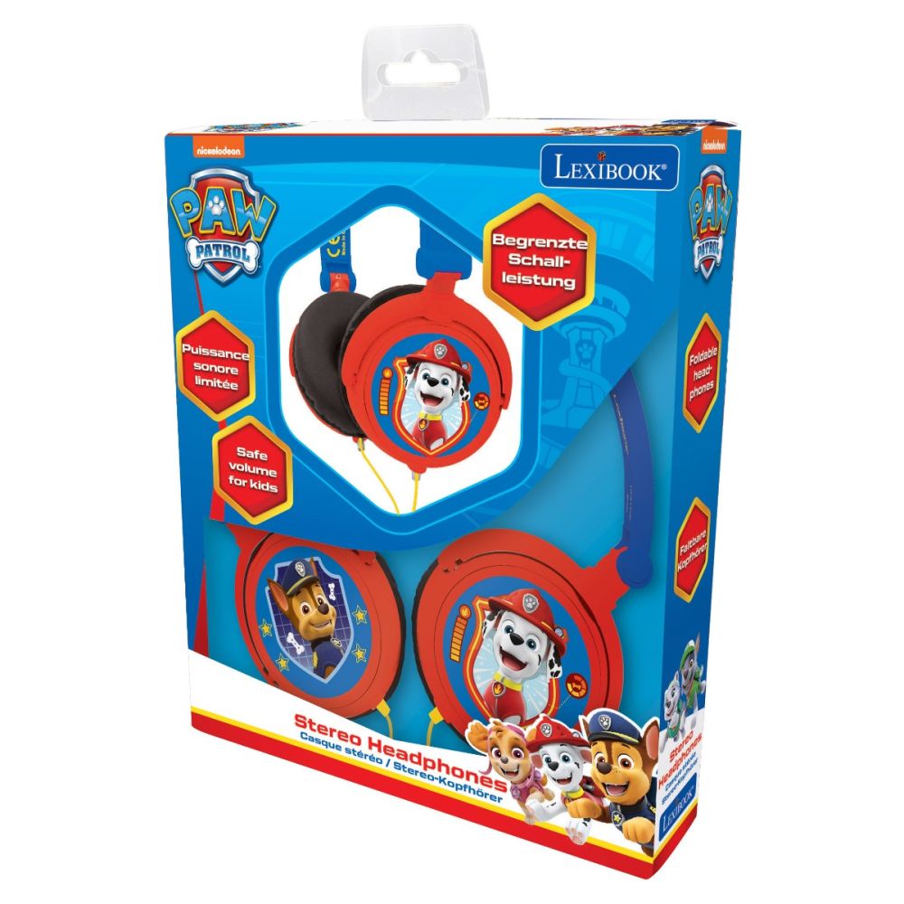 Сгъваеми слушалки с кабел, Paw Patrol