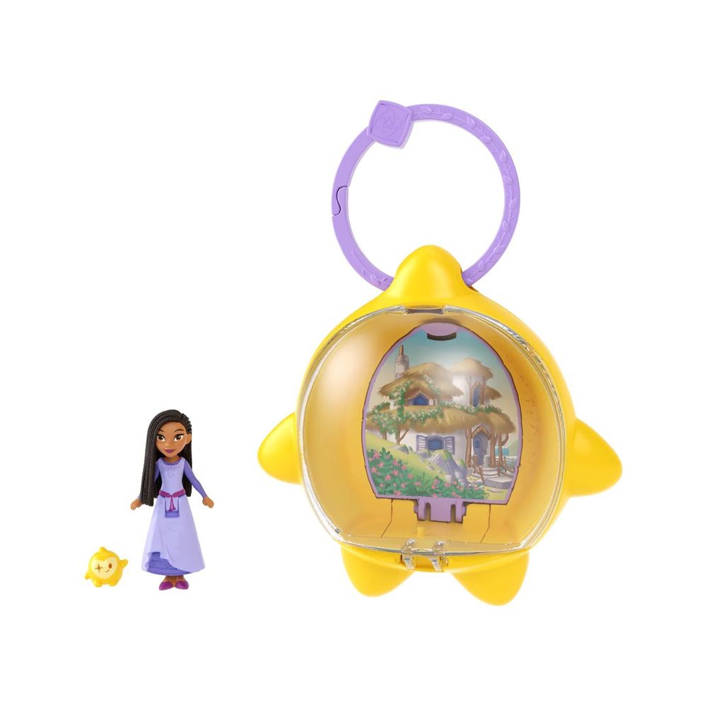 Ключодържател с кукла и аксесоар изненада, Disney Wish, Star Reveals, HPX30