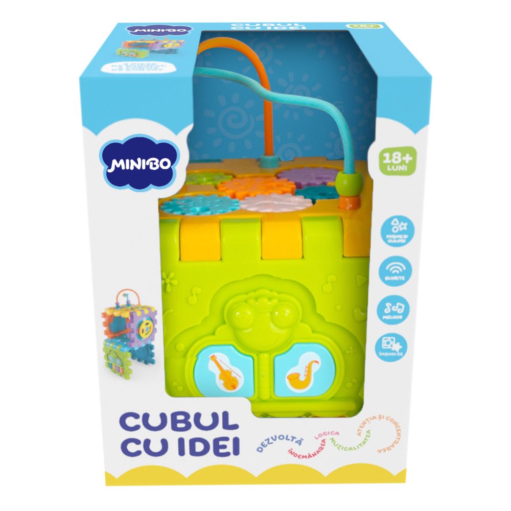 Бебешка играчка, Кубче с идеи, Minibo