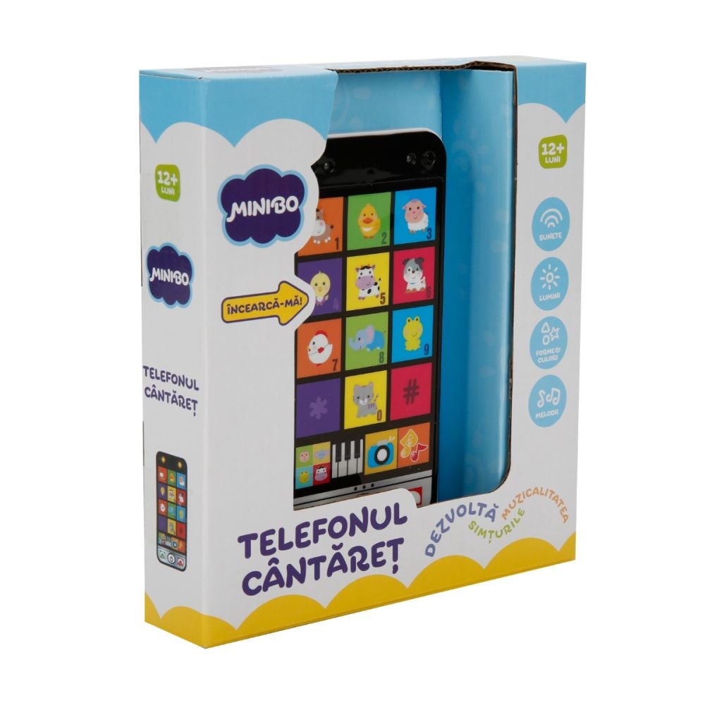 Бебешка играчка Minibo, Tелефон