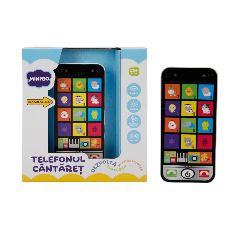 Бебешка играчка Minibo, Tелефон