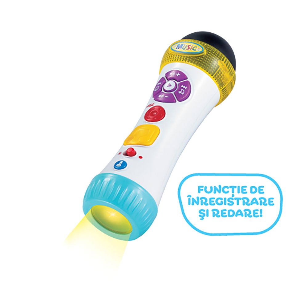 Бебешка играчка Minibo, Музикален микрофон
