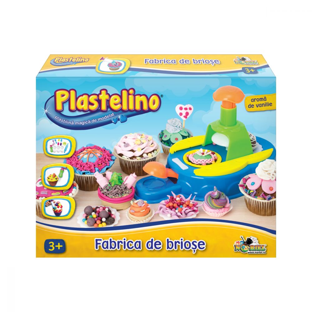 Plastelino - Фабрика за мъфини от пластилин