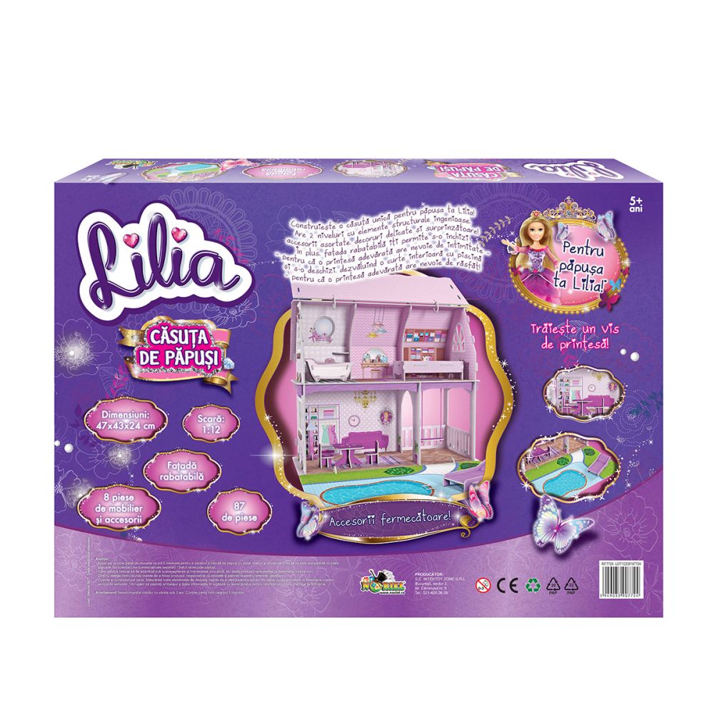 Комплект къщичка за кукли Lilia