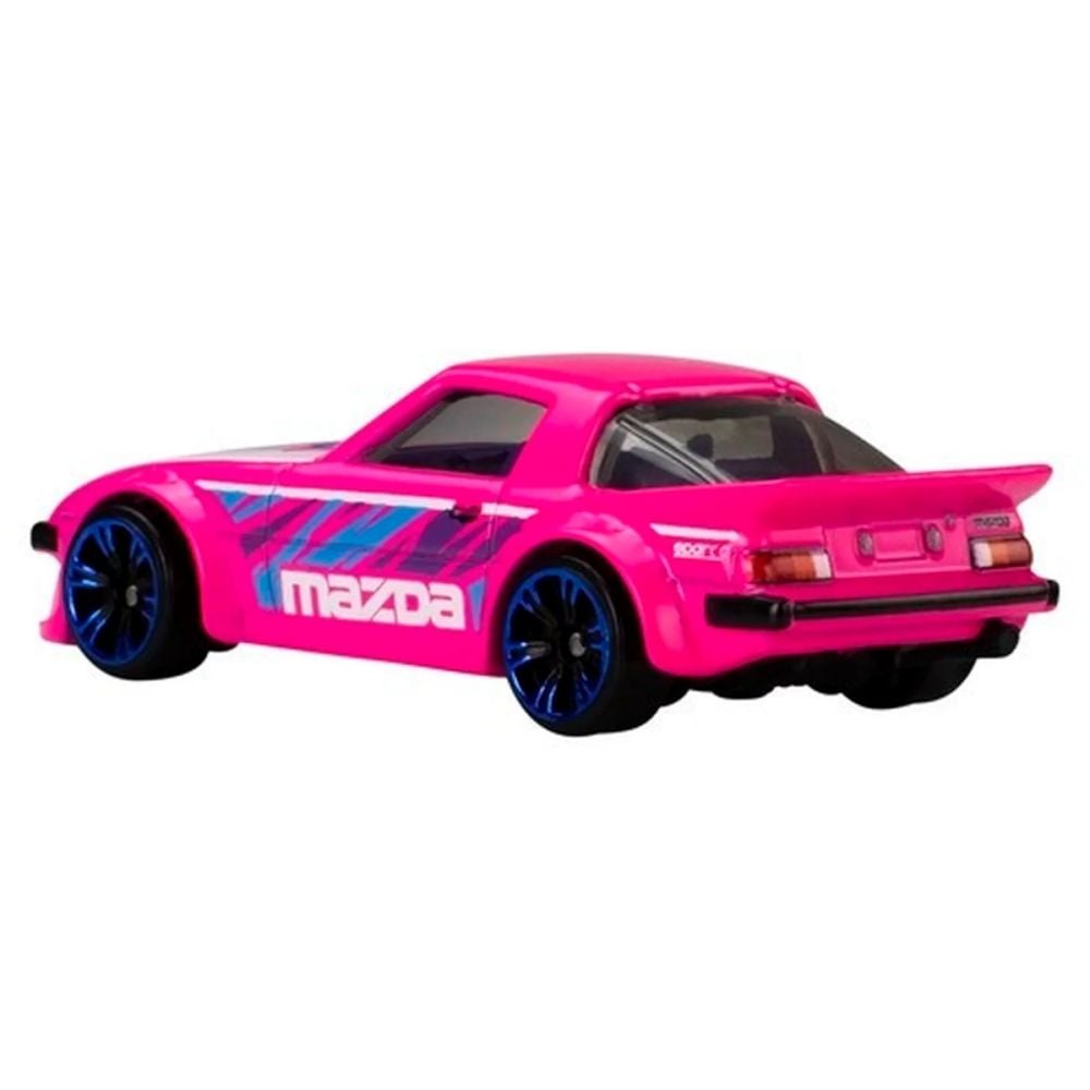 Метална количка, Hot Wheels, Neon Speeders, Mazda RX-7, JCB01