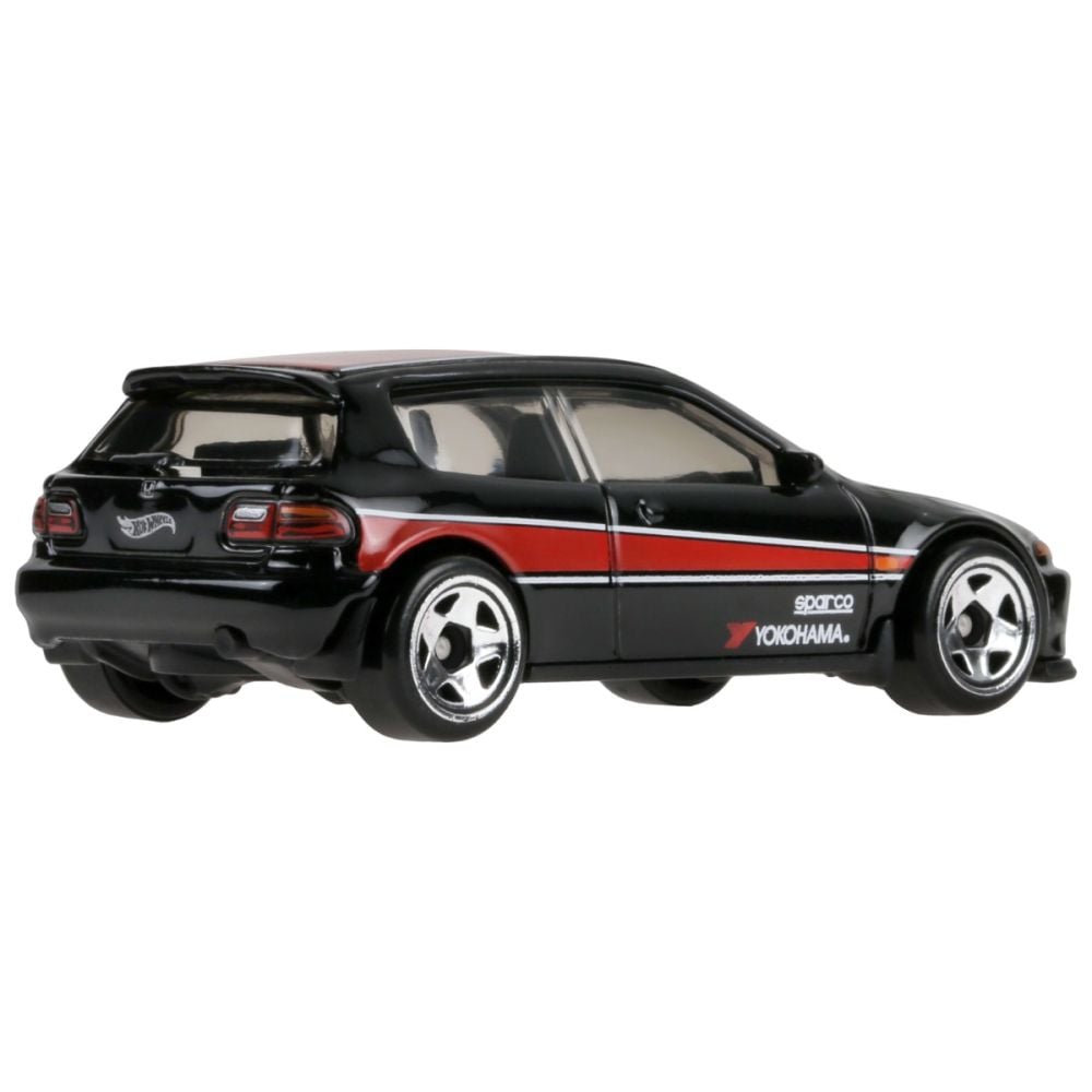 Метална количка, Hot Wheels, 90 Street Sport, 92 Honda Civic EG, 1:64, JCB56
