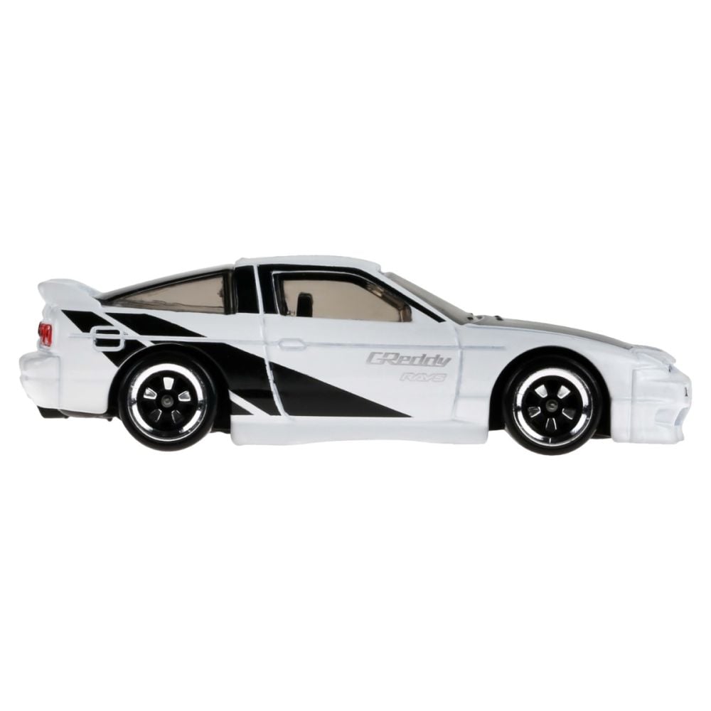 Метална количка, Hot Wheels, 90 Street Sport, 96 Nissan 180Sx Type X, 1:64, JCB57
