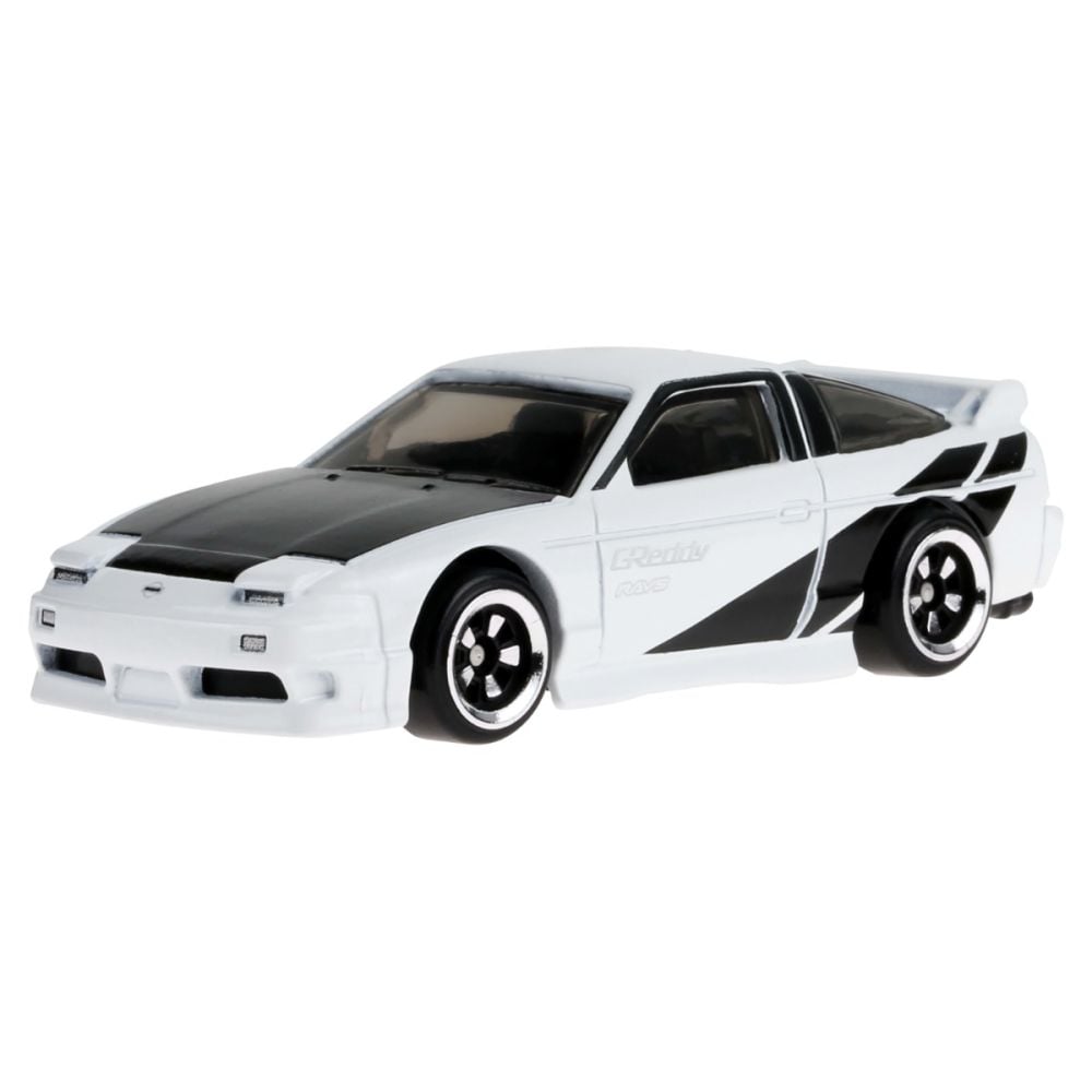 Метална количка, Hot Wheels, 90 Street Sport, 96 Nissan 180Sx Type X, 1:64, JCB57