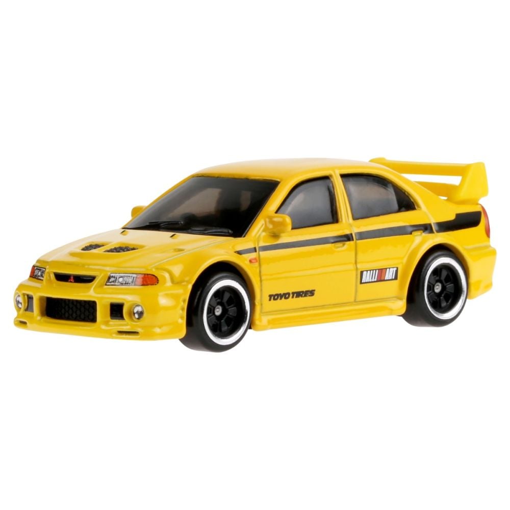 Метална количка, Hot Wheels, 90 Street Sport, Mitsubishi Lancer Evolution VI, 1:64, JCB58