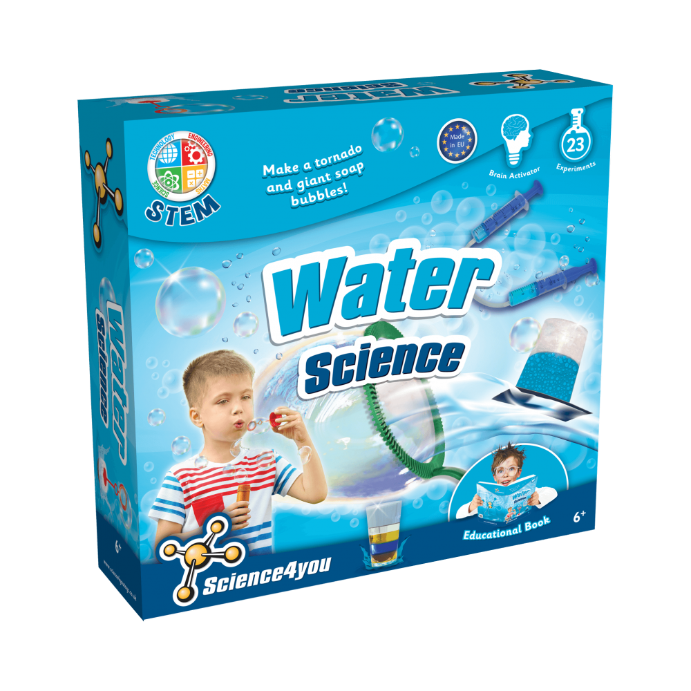Образователна игра Science4you, комплект експерименти с вода