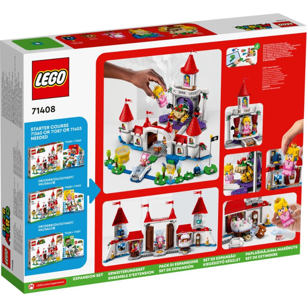 Lego® Super Mario - Комплект с допълнения Peach’s Castle (71408)