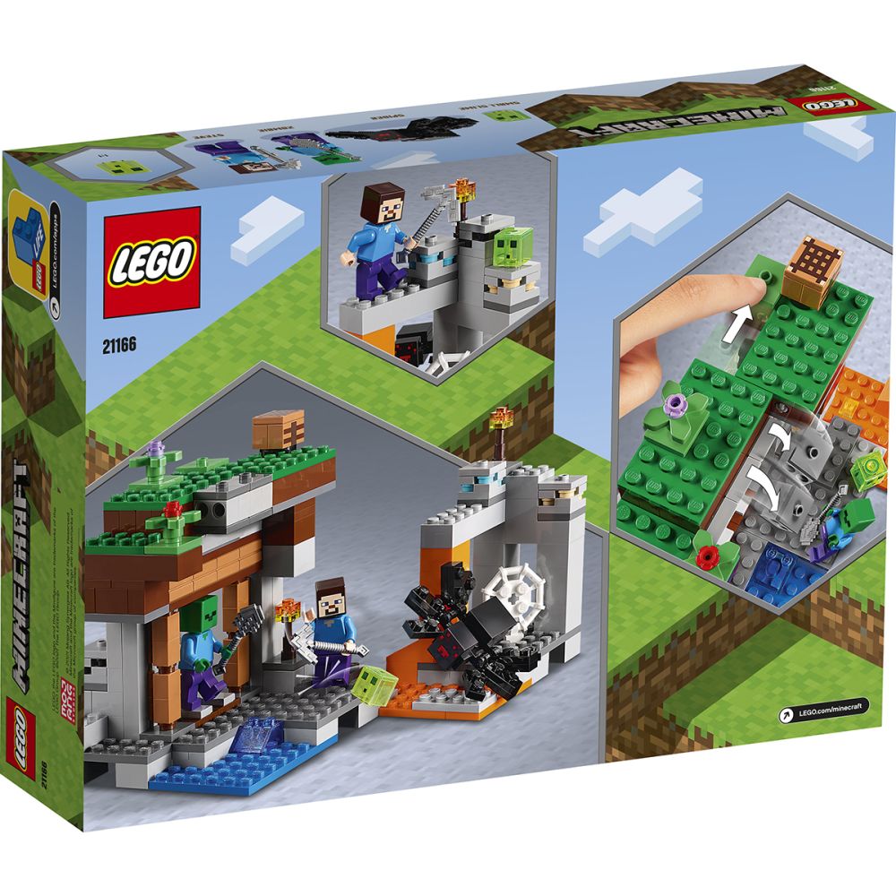 LEGO® Minecraft™ - „Изоставената“ мина (21166)