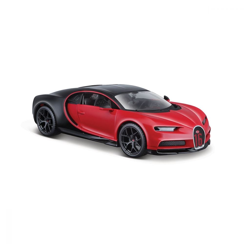 Количка Maisto Bugatti Chiron Sport, 1:24, Червена