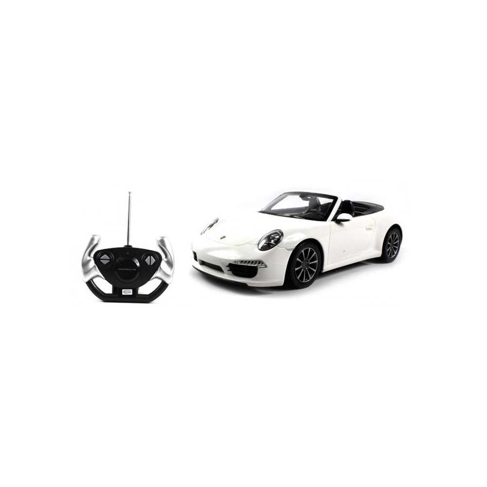 Кола с дистанционно Rastar Porsche Carrera S 1:12, Бяла