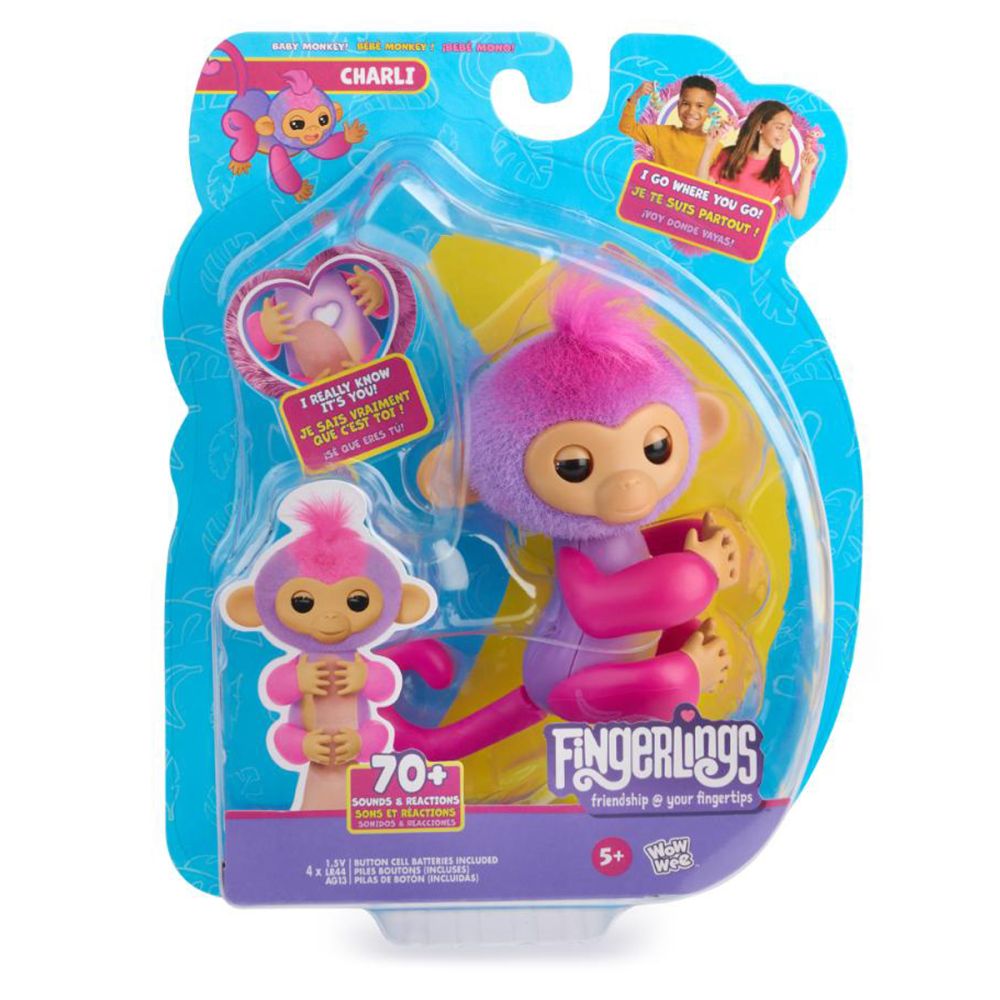 Интерактивна играчка, Fingerlings, Чарли