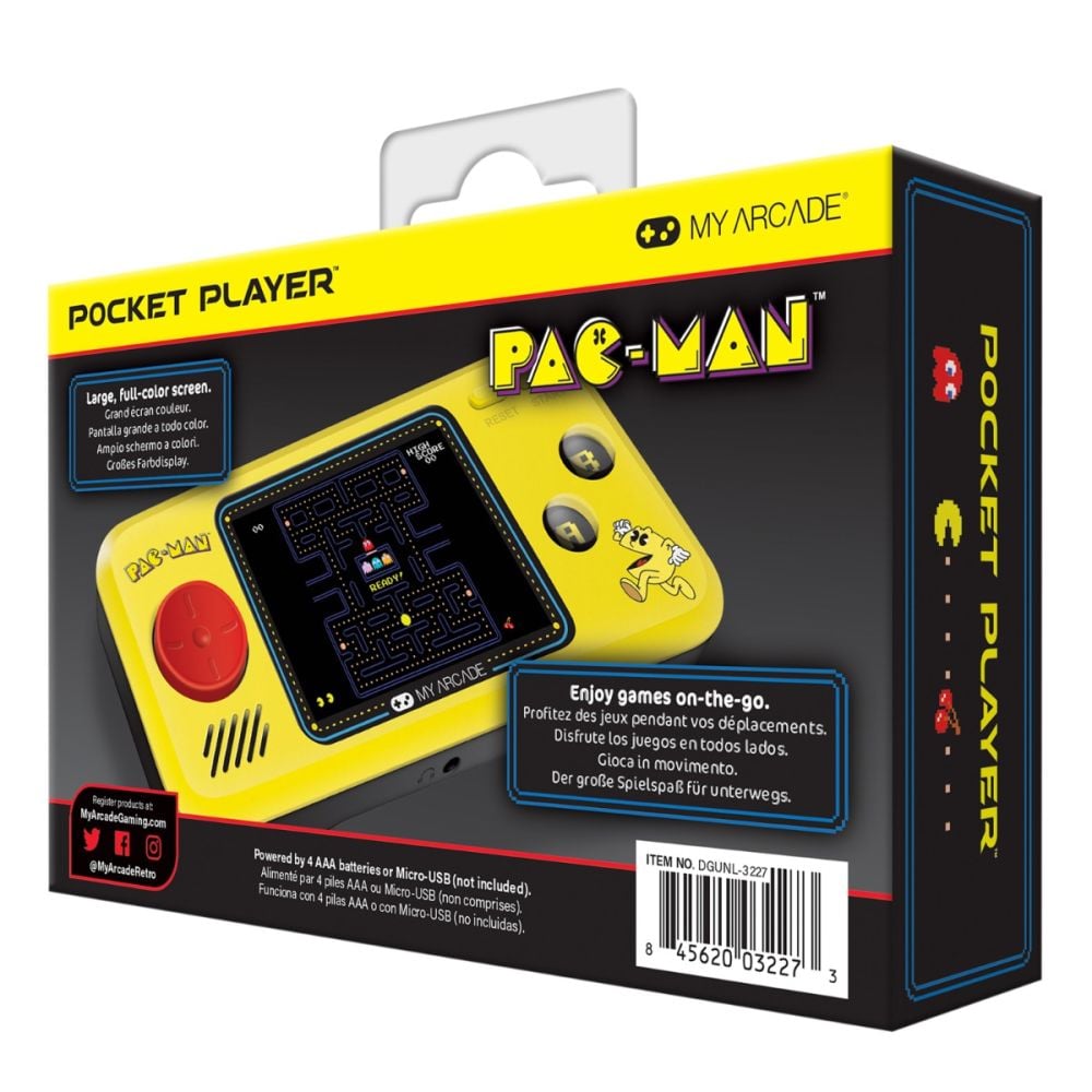 Преносима игрална система 3 в 1, My Arcade, Pac-Man, Pac-Panic и Pac-Mania