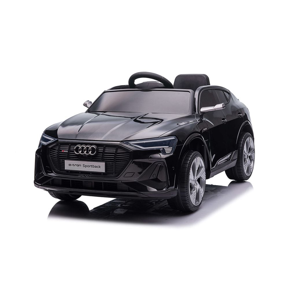 Електрическа количка, Audi E-Tron Sportback, 12V, Черна