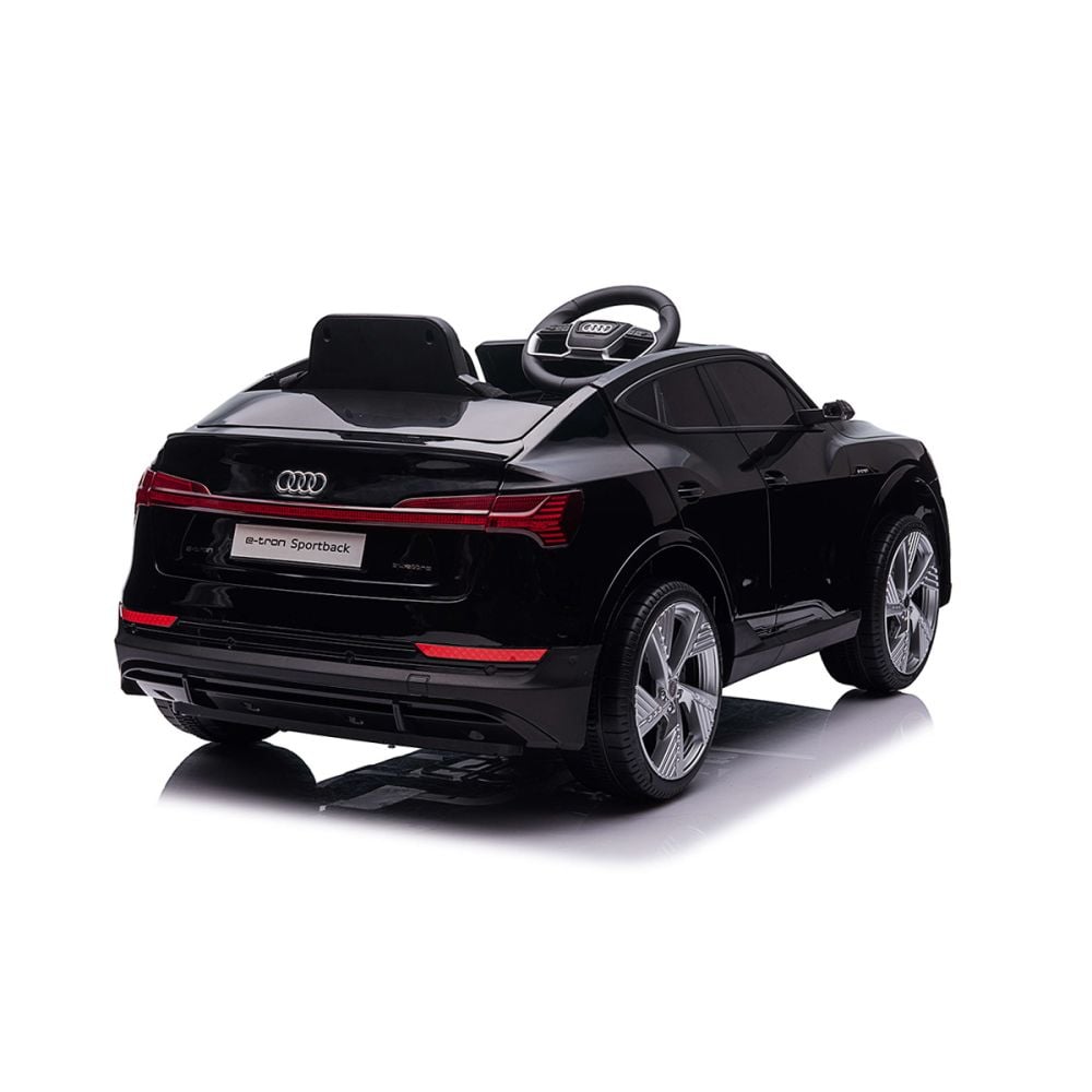 Електрическа количка, Audi E-Tron Sportback, 12V, Черна