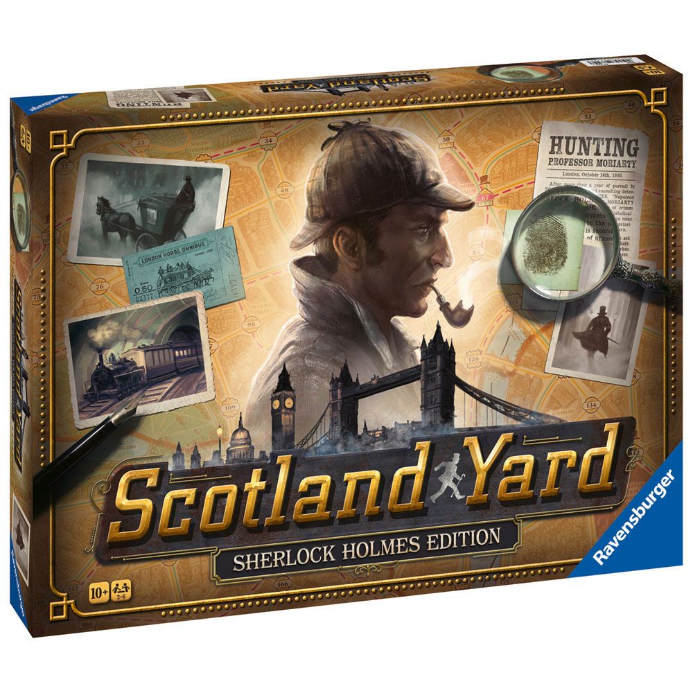 Настолна игра Ravensburger, Scotland Yard Sherlock Holmes Edition