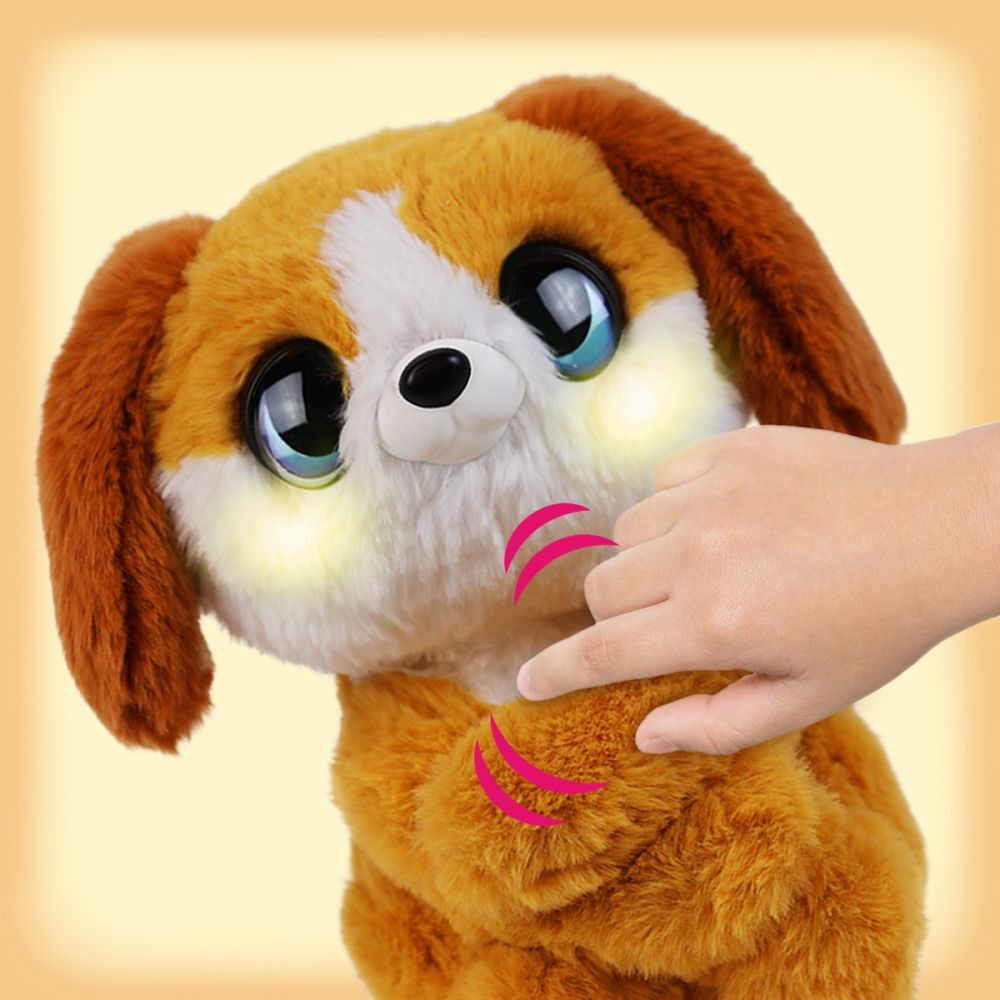 Интерактивна плюшена играчка My Fuzzy Friends, Ziggy the Snuggling Puppy