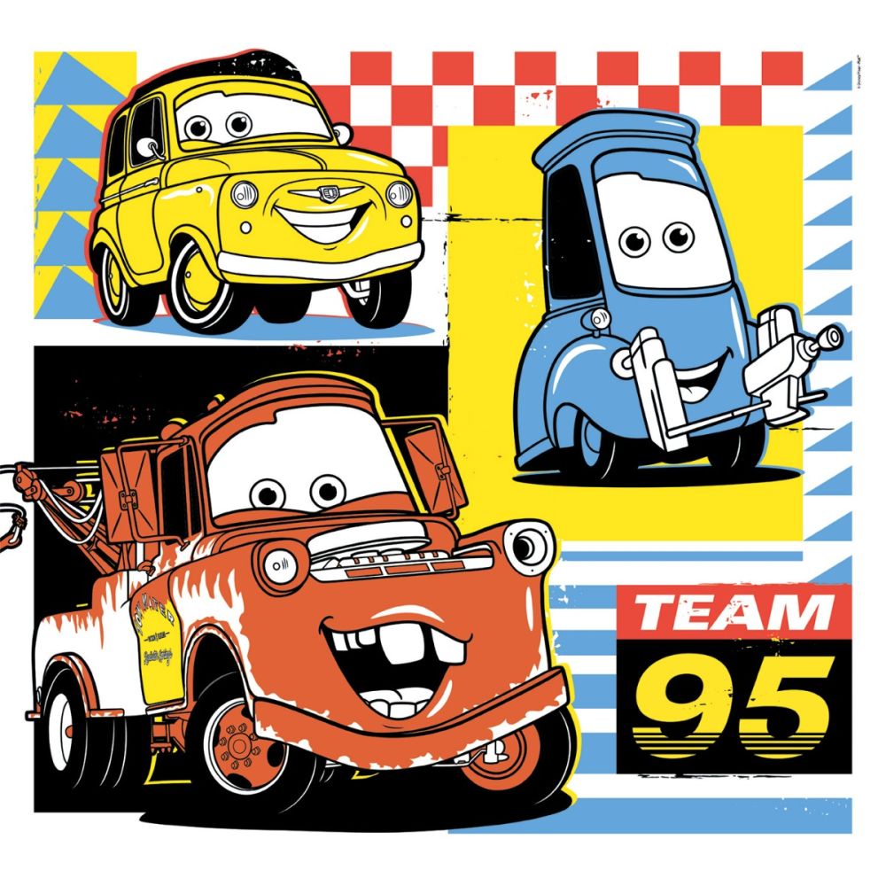 Пъзел Clementoni, Disney Cars, Glow Racers, 3 x 48 части