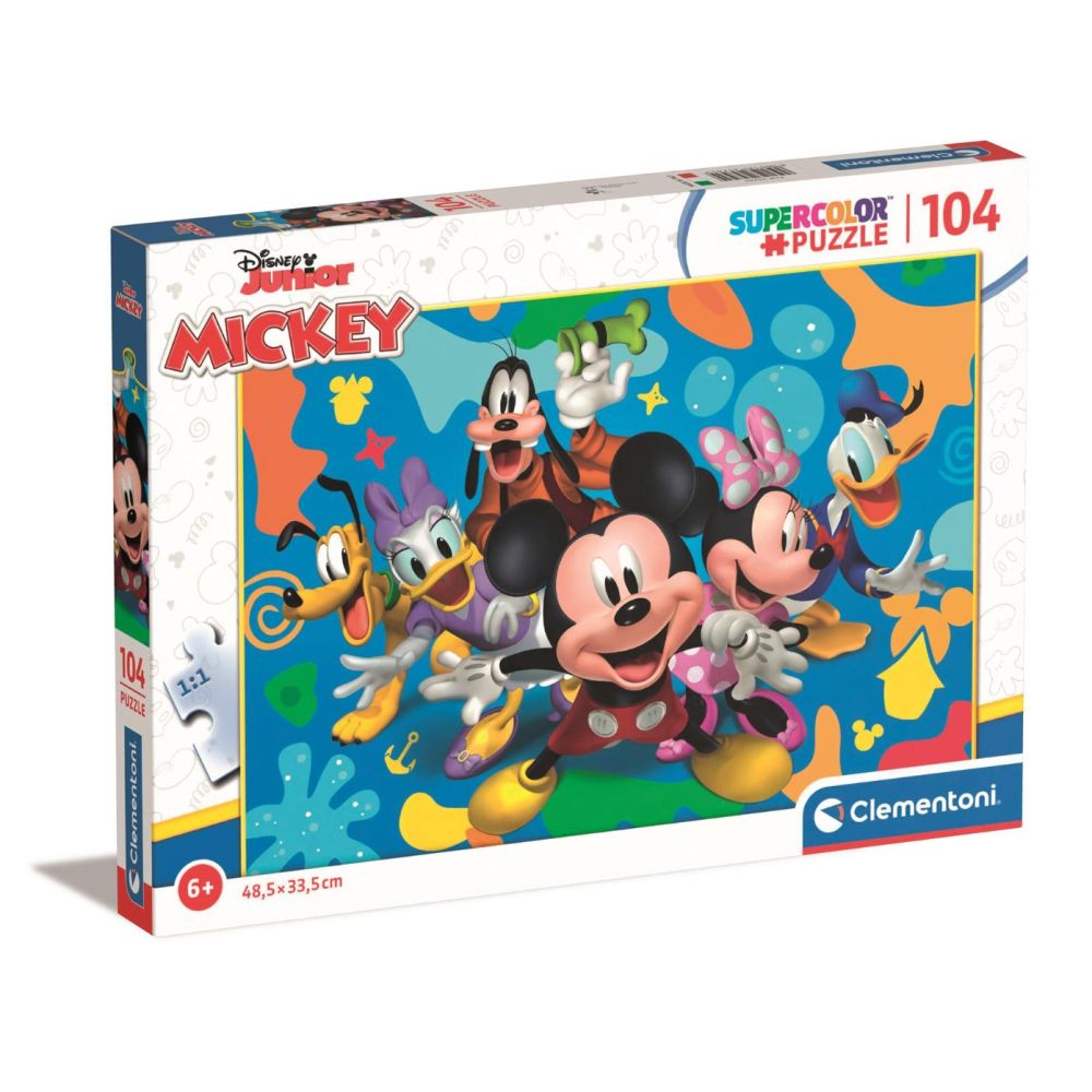 Пъзел Clementoni Disney Mickey Mouse и приятели, 104 части