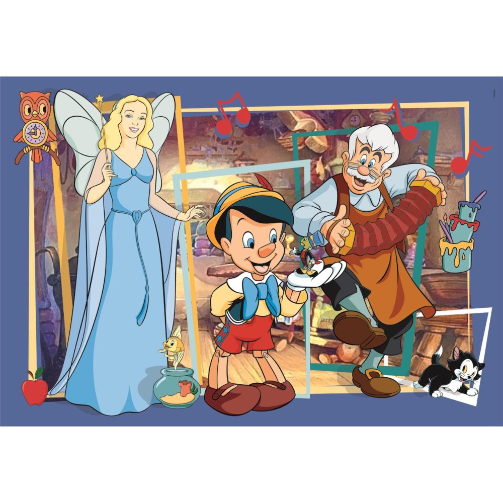 Пъзел Clementoni Disney Classic Pinocchio, 104 части
