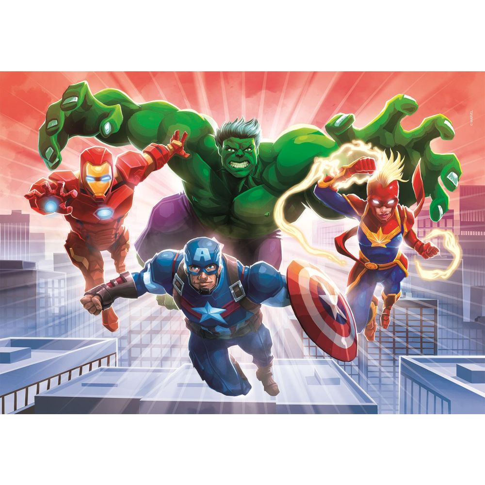Пъзел Clementoni Marvel Avengers Glowing, 104 части