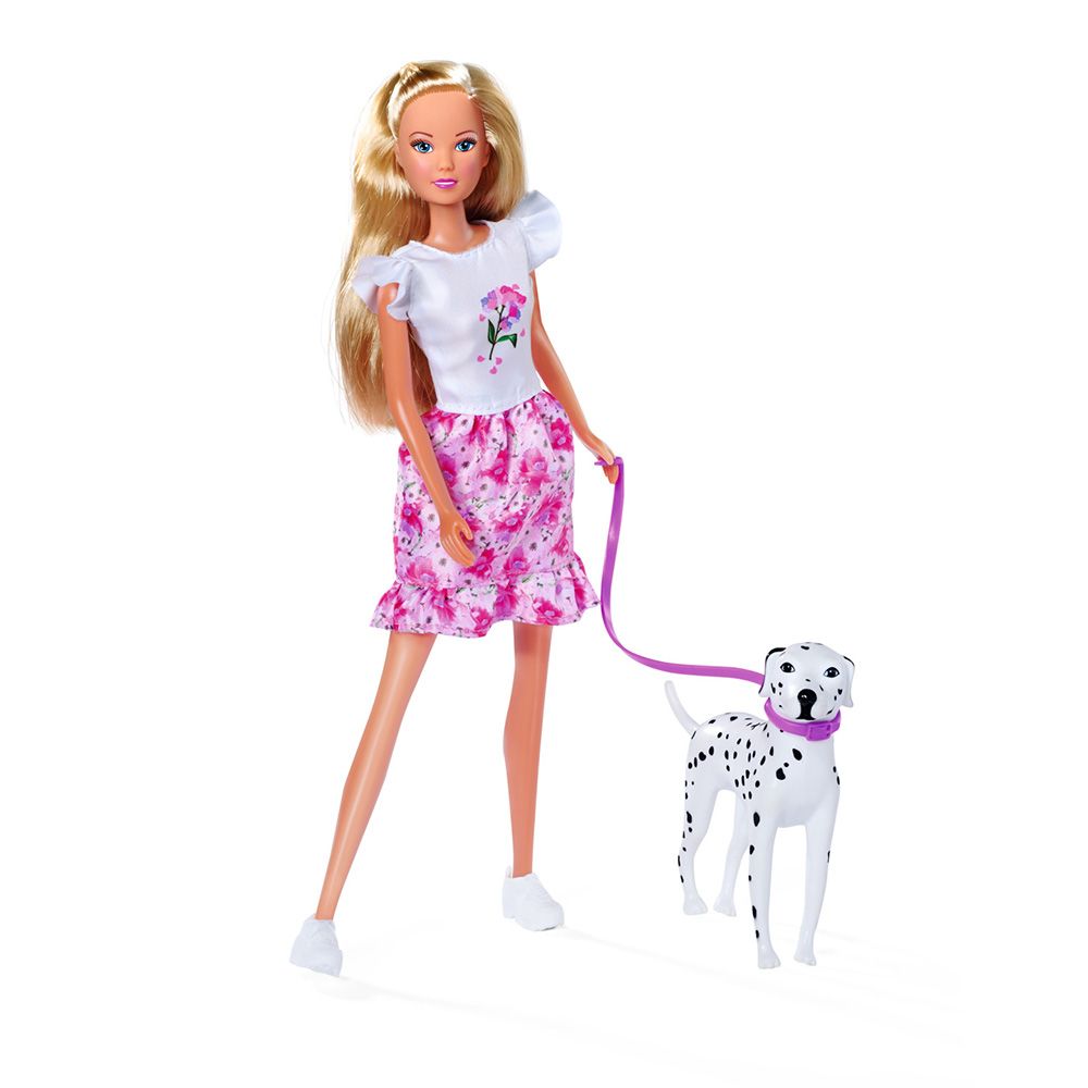 Кукла Steffi Love с Evi и кученце на разходка