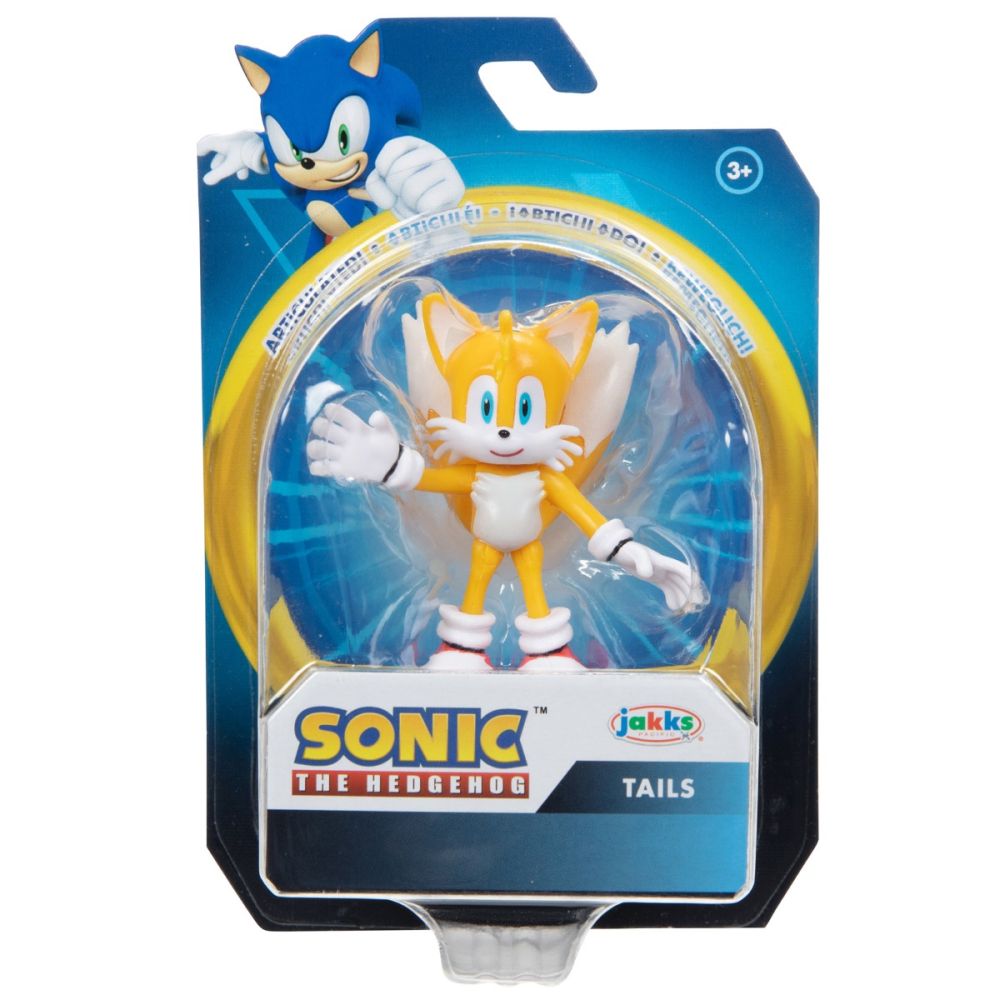 Подвижна фигурка, Sonic the Hedgehog, Tails, 6 см | Toyzz Shop