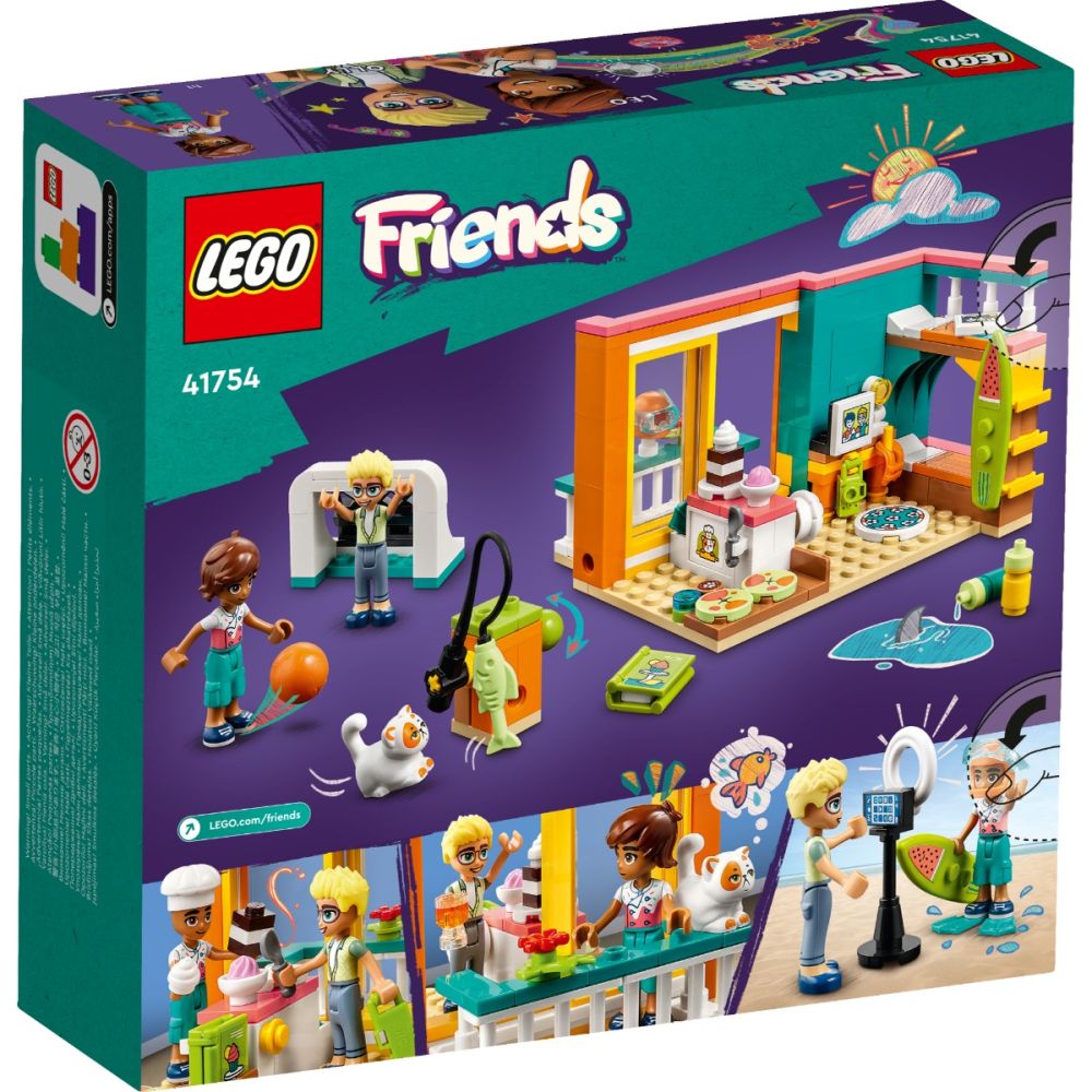LEGO® Friends - Стаята на Лео (41754)