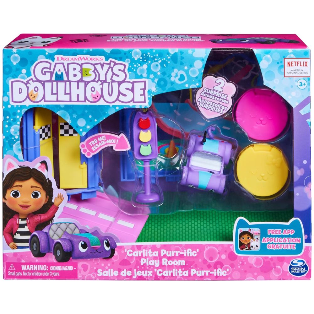 Комплект за игра Gabbys Dollhouse, Стаята на Carlitei, 20145704