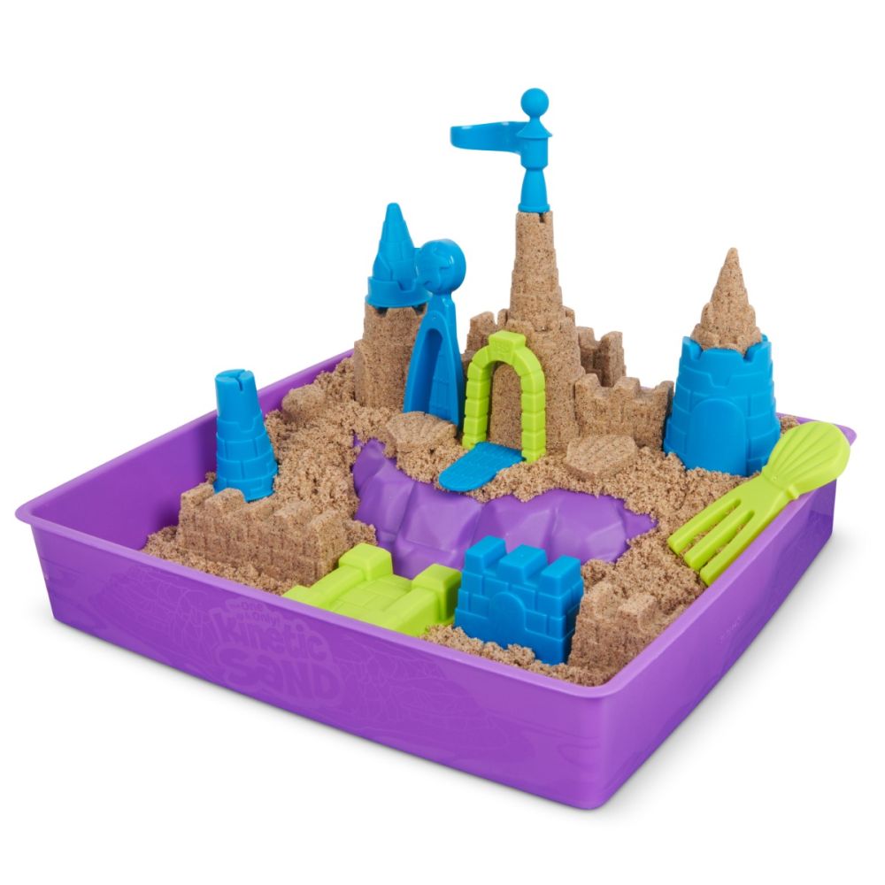 Комплект за игра с пясък и 9 формички за моделиране, Kinetic Sand, 20143453