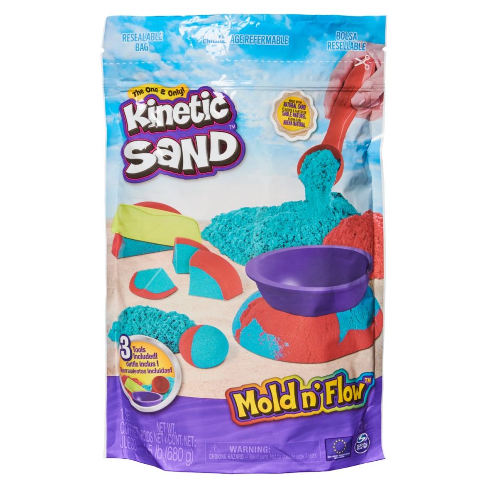 Кинетичен пясък с формички за моделиране, Kinetic Sand, 20143497