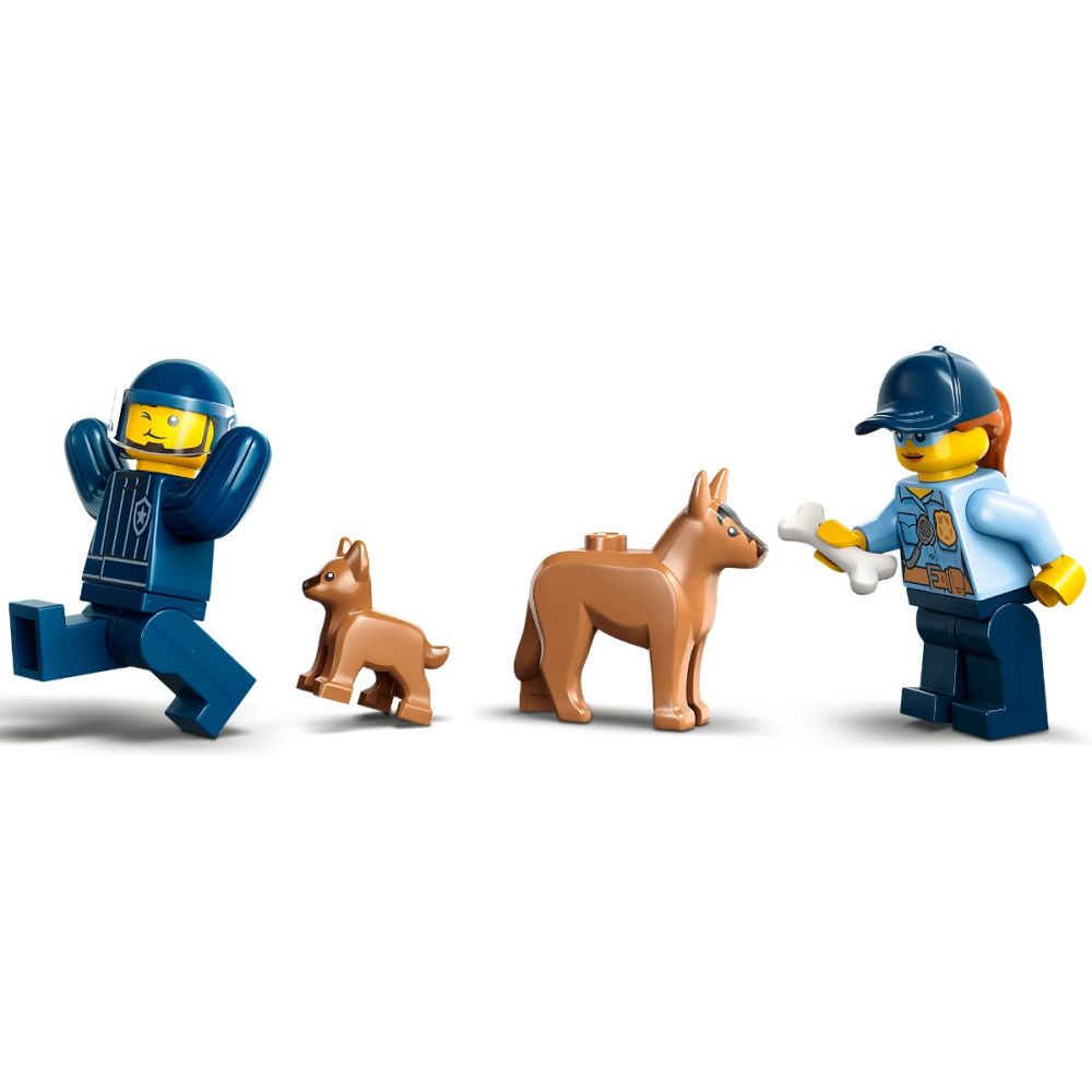 LEGO® City - Мобилна школа за полицейски кучета (60369)