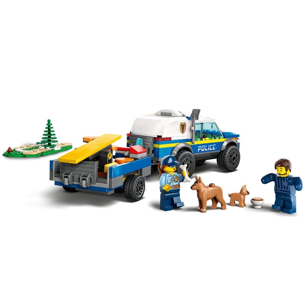 LEGO® City - Мобилна школа за полицейски кучета (60369)