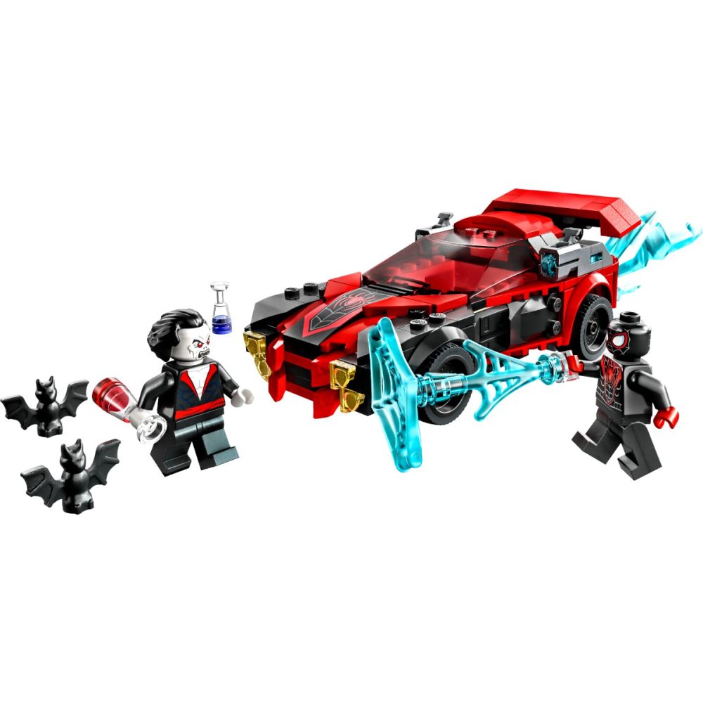 LEGO® Marvel - Майлс Моралес срещу Морбиус (76244)