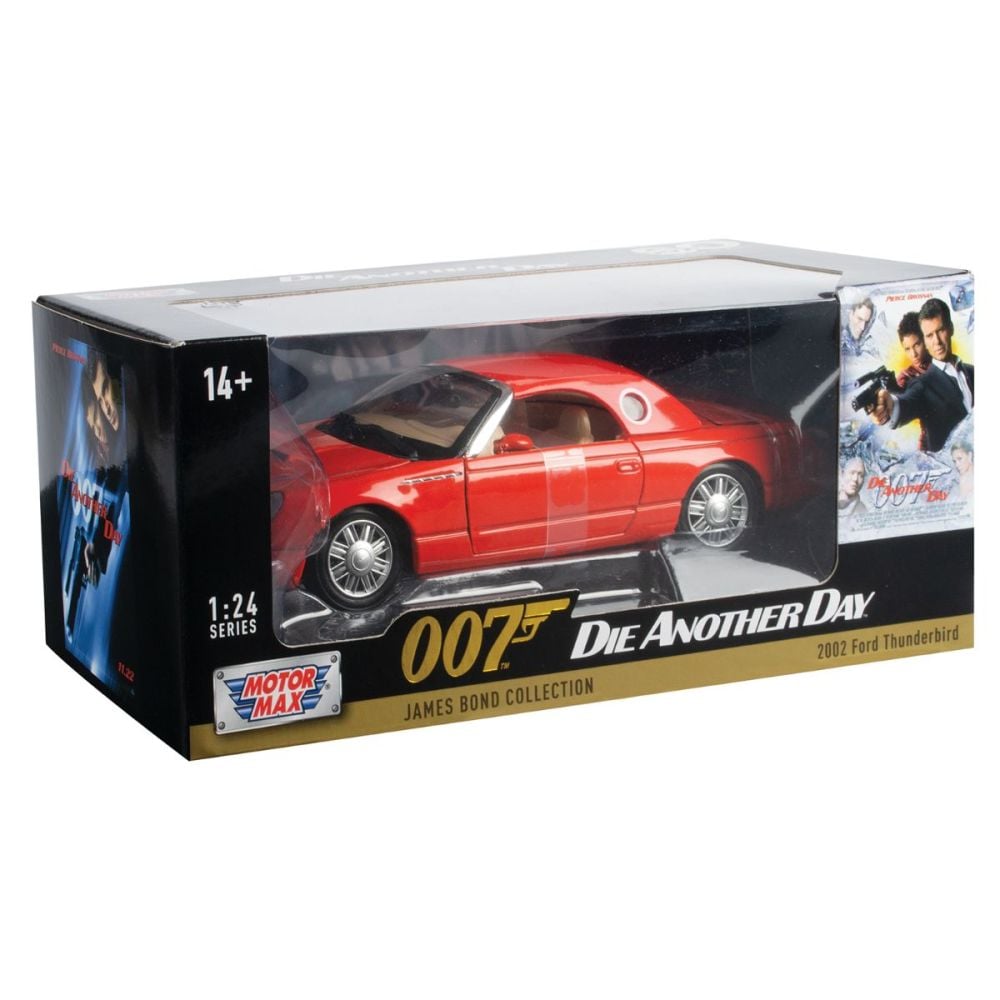Количка Motormax, 2002 Ford Thunderbird James Bond, 1:24