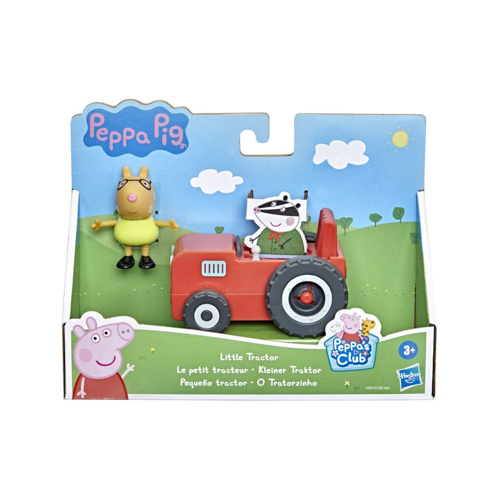Комплект фигурка и мини превозно средство, Peppa Pig, Little Tractor, F4391