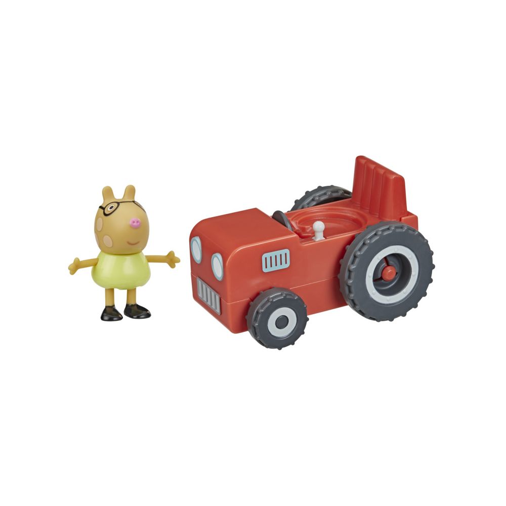 Комплект фигурка и мини превозно средство, Peppa Pig, Little Tractor, F4391