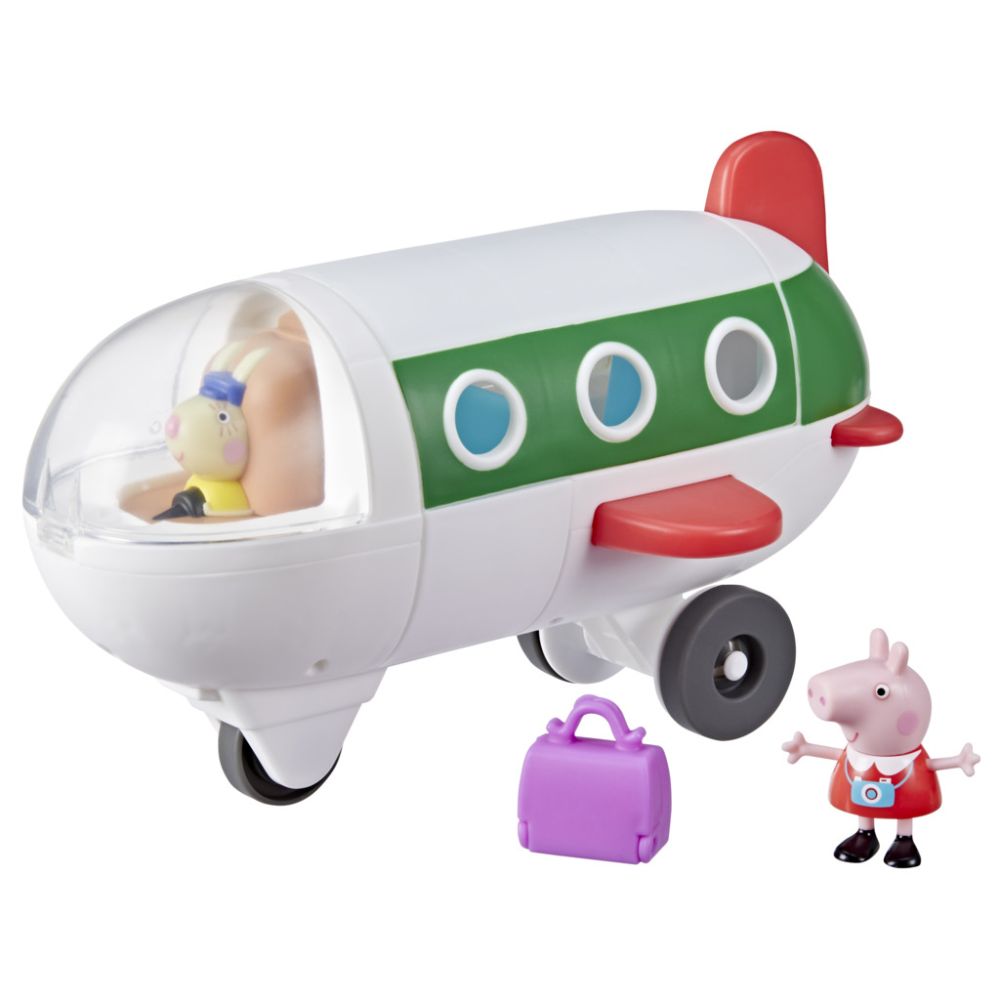 Комплект фигурка и самолет, Peppa Pig, Air Peppa, F3557